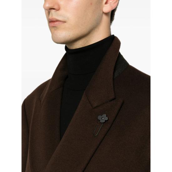 26FW 라르디니 코트 AC40408E CN656001 450 BROWN - LARDINI