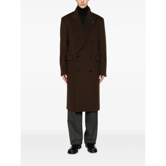 26FW 라르디니 코트 AC40408E CN656001 450 BROWN - LARDINI