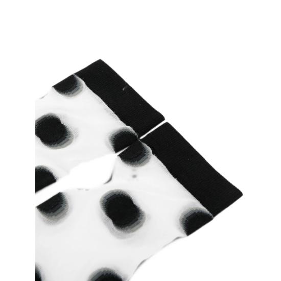 26FW 스티네 고야 양말 SGA069 2288 DOTS WHITE BLACK - STINE GOYA