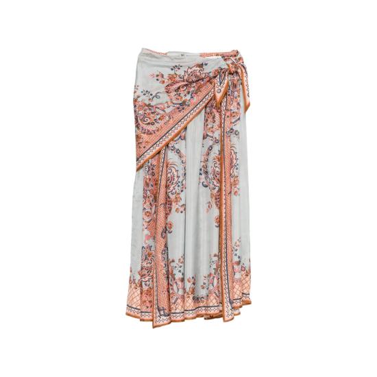 26FW 짐머만 롱 스커트 8066SSS261 BLUE BLUE ORANGE