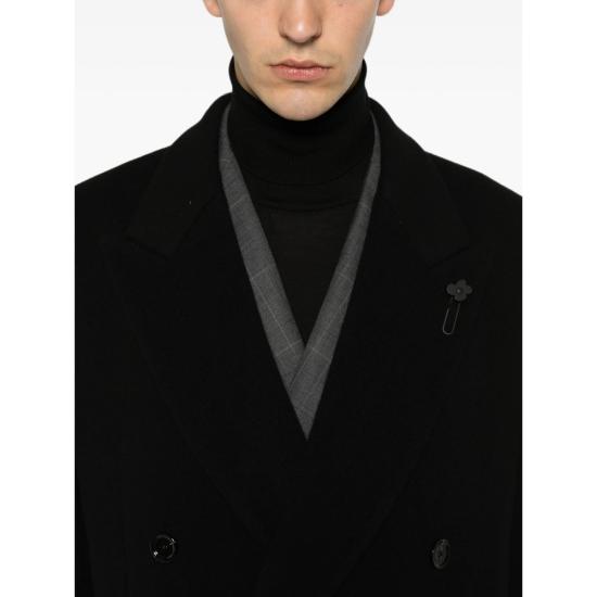 26FW 라르디니 코트 AC40408E CN656001 999 BLACK - LARDINI