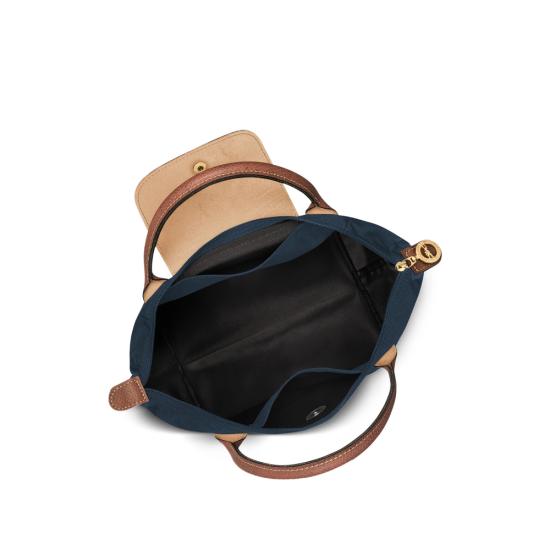 26FW 롱샴 르 플리아쥬 오리지널 핸드백 S L1621089 P68 BLUE - LONGCHAMP