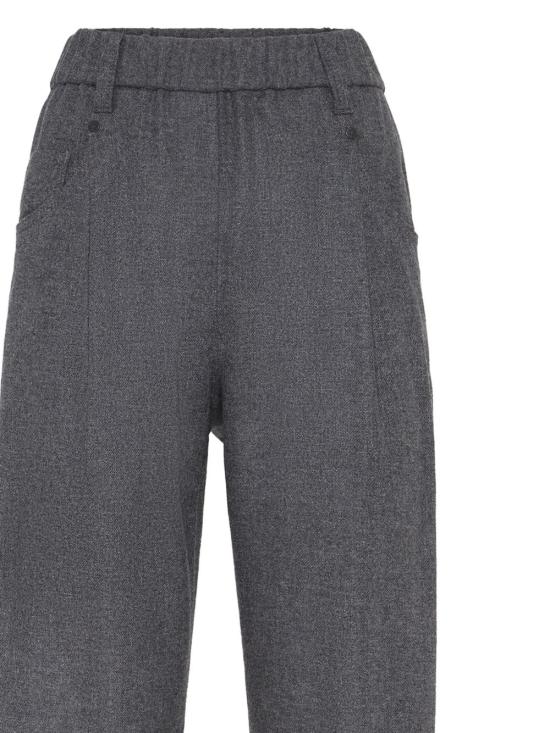 26FW 브루넬로 쿠치넬리 스트레이트 팬츠 MB162P8417 C032 GREY - BRUNELLO CUCINELLI