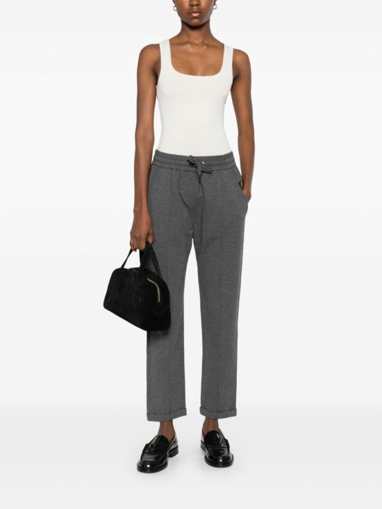 26FW 브루넬로 쿠치넬리 팬츠 MH827FB799 C080 DARK GREY - BRUNELLO CUCINELLI