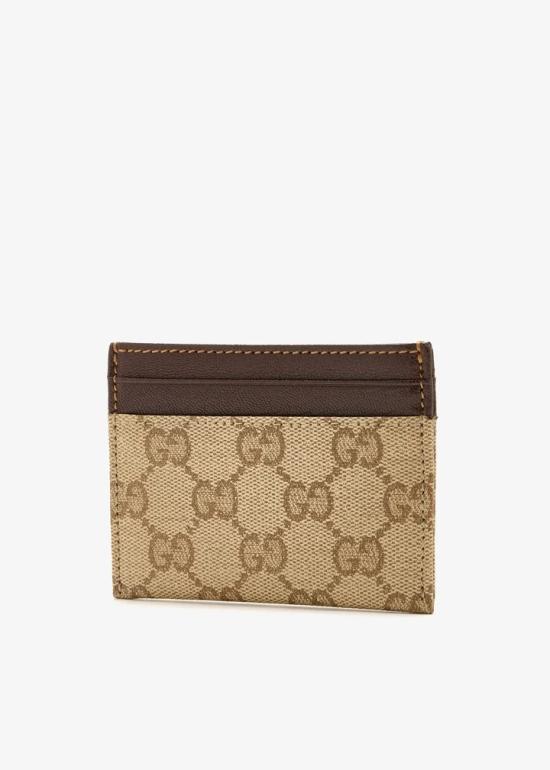 26FW 구찌 카드지갑 A002F2FAF9W9644 Beige - GUCCI