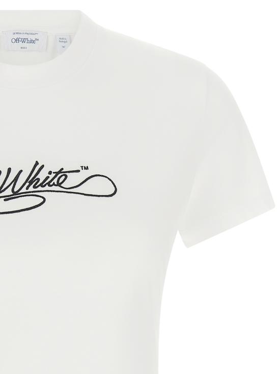 26FW 오프화이트 반팔 티셔츠 2FA00411TW102W102 White - OFF WHITE