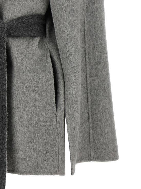 26FW 알베르타 페레티 가디건 A060666572509 Gray - ALBERTA FERRETTI