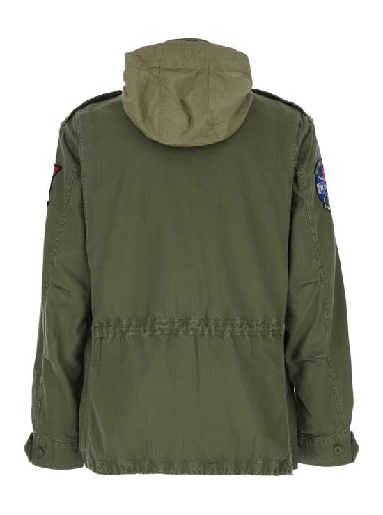 26FW 폴로 랄프로렌 로고 아이코닉 밀리터리 자켓 710961616001 Green - POLO RALPH LAUREN