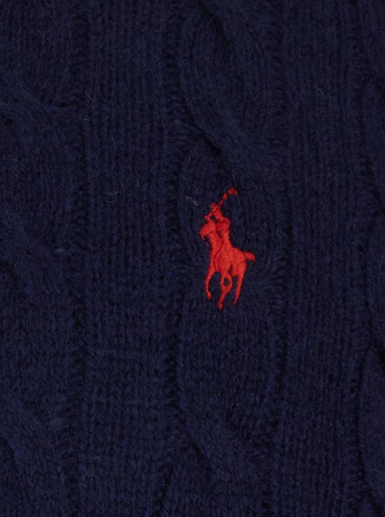 26FW 폴로 랄프로렌 케이블 니트 스웨터 710876762002 Blu - POLO RALPH LAUREN