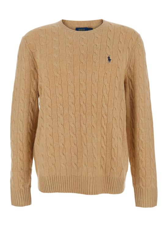 26FW 폴로 랄프로렌 케이블 니트 스웨터 710876762009 Beige
