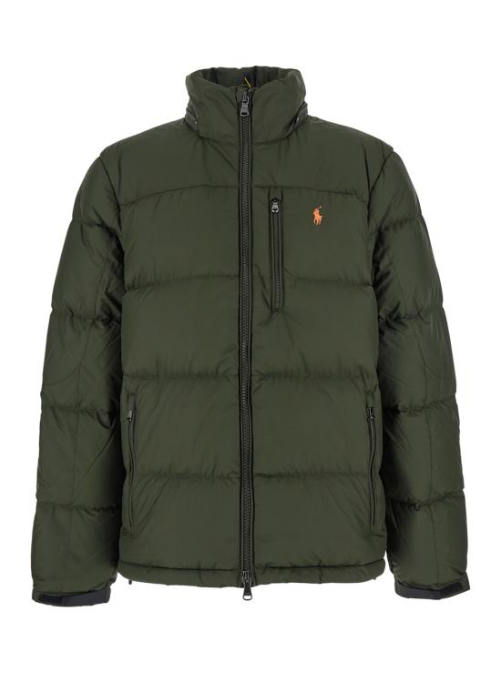 26FW 폴로 랄프로렌 고햄 다운 자켓 710968278002 Green - POLO RALPH LAUREN