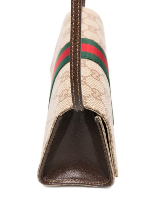 26FW 구찌 웹스몰 파우치 A002KMFAF8R8547 Beige - GUCCI