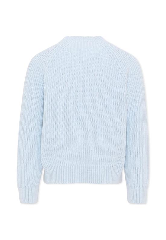 26FW [키즈] 폴앤샤크 니트/스웻셔츠 WUW008 LHE43 40705 LIGHT BLUE - PAUL & SHARK