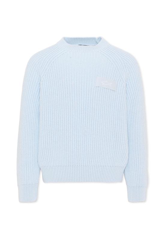 26FW [키즈] 폴앤샤크 니트/스웻셔츠 WUW008 LHE43 40705 LIGHT BLUE