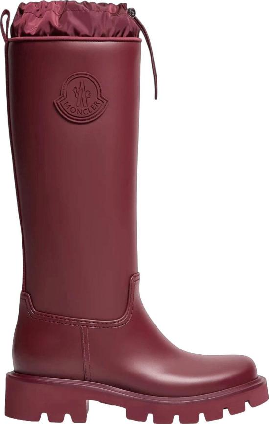 26FW 몽클레어 부츠 MONCLER4G00180M452246GKICKSTREAMHIGHRAINBOOTSBURGUNDY MAROON