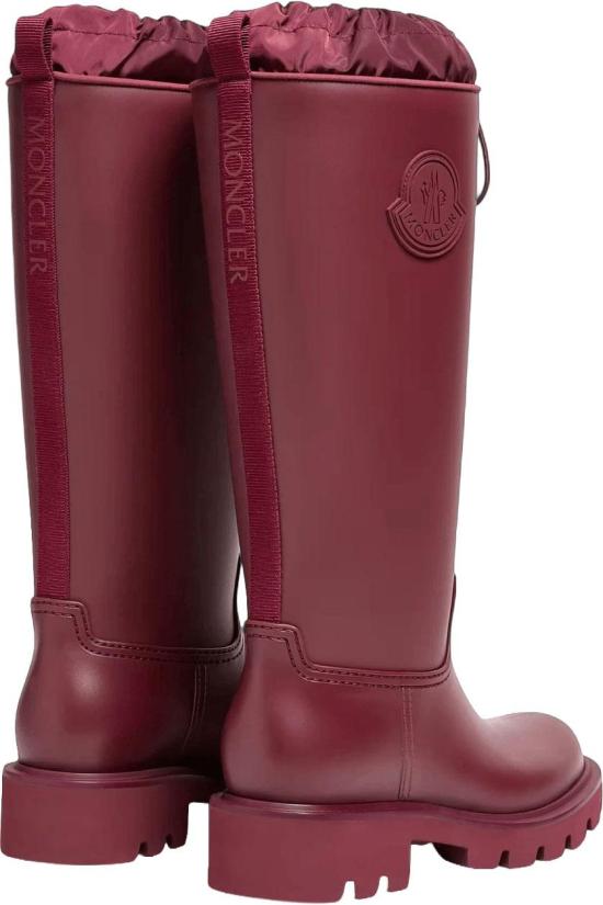 26FW 몽클레어 부츠 MONCLER4G00180M452246GKICKSTREAMHIGHRAINBOOTSBURGUNDY MAROON - MONCLER
