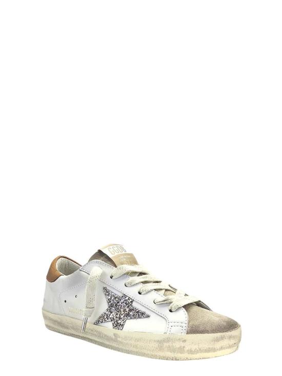 26FW 골든구스 SUPER STAR 슈퍼 스타 클래식 스니커즈 GWF00101F008719 12524 WHITE BEIGE CINDER LEATEHR BROWN - GOLDEN GOOSE
