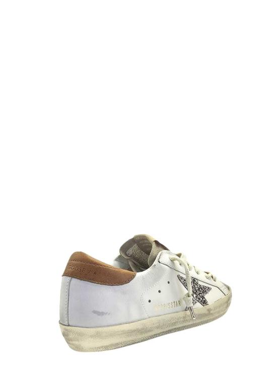 26FW 골든구스 SUPER STAR 슈퍼 스타 클래식 스니커즈 GWF00101F008719 12524 WHITE BEIGE CINDER LEATEHR BROWN - GOLDEN GOOSE