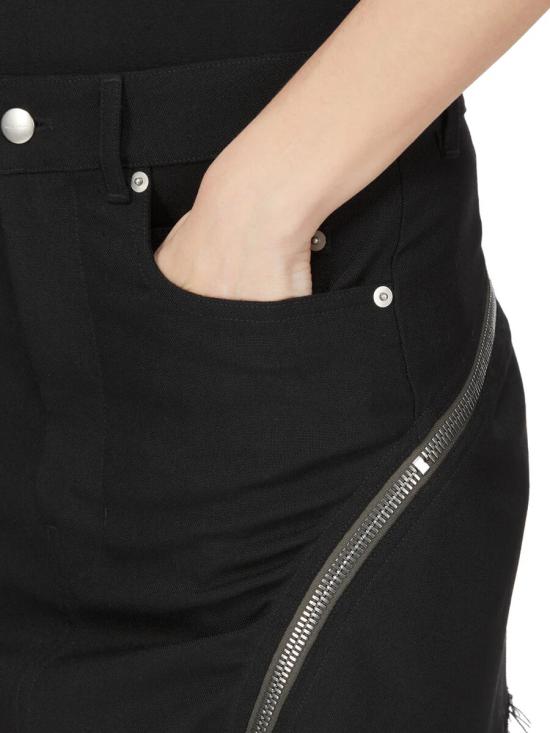 26FW 릭 오웬스 숏 스커트 RP02F5362WGP 09 Nero - RICK OWENS