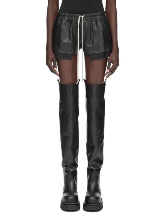 26FW 릭 오웬스 숏팬츠 RP02F5317ZL 09 Nero - RICK OWENS