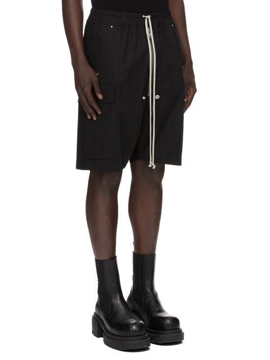 26FW 릭 오웬스 숏팬츠 RU02F4360TE 09 Nero - RICK OWENS