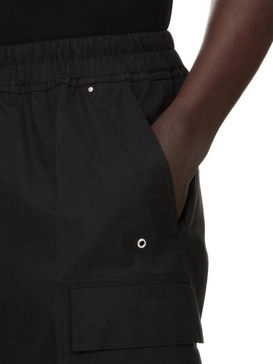 26FW 릭 오웬스 숏팬츠 RU02F4360TE 09 Nero - RICK OWENS