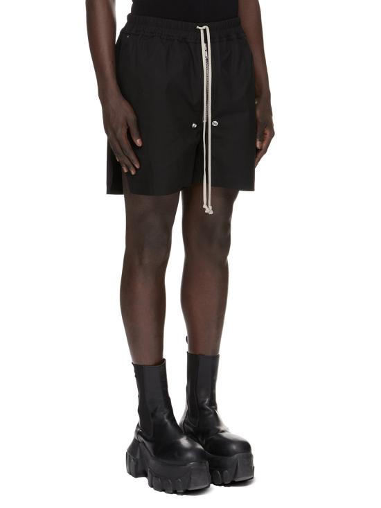 26FW 릭 오웬스 숏팬츠 RU02F4391TE 09 Nero - RICK OWENS