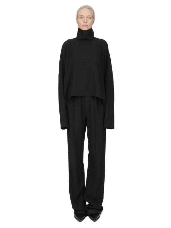 26FW 릭 오웬스 터틀넥 RP02F5216HY 09 Nero - RICK OWENS
