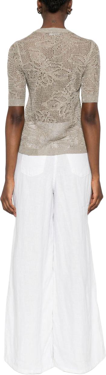26SS 파비아나 필리피 탑 MAD276F131D8641274 BEIGE - FABIANA FILIPPI