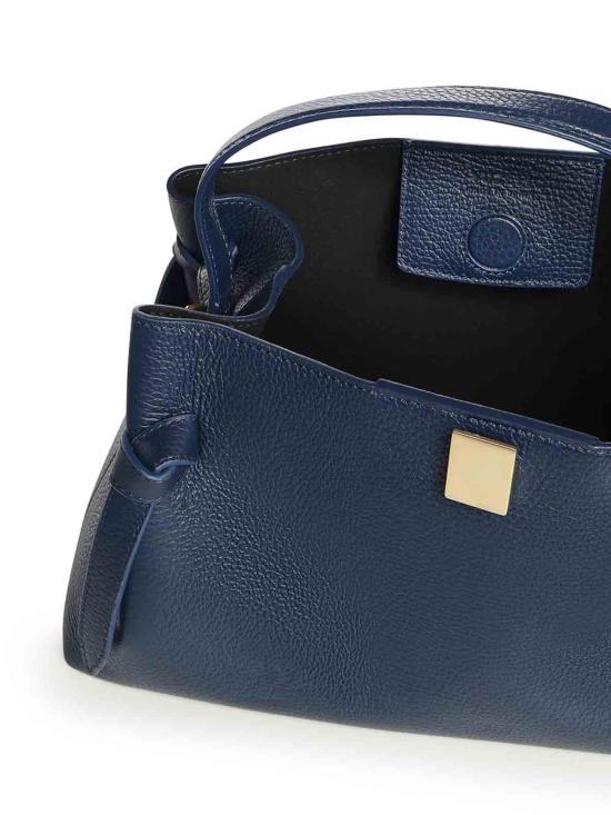 26SS 유제피 토트백 GYOZAPEBBLEGRAINLEATHER Blue - YUZEFI