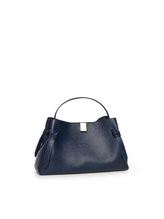 26SS 유제피 토트백 GYOZAPEBBLEGRAINLEATHER Blue - YUZEFI