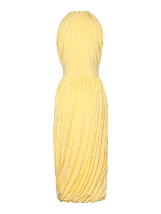 26SS 알라이아 미디 원피스 AA9R2877J050C239 Yellow - ALAIA