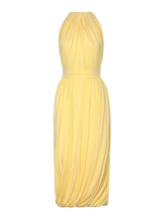26SS 알라이아 미디 원피스 AA9R2877J050C239 Yellow