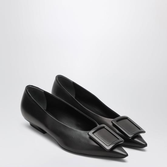 26FW 로저비비에 플랫 슈즈 RVW8244550091T Black - ROGER VIVIER