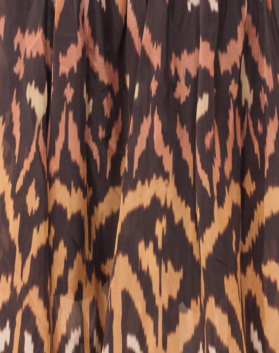 26FW 짐머만 미디 스커트 8467SSS261 CHCLIKT Brown - ZIMMERMANN