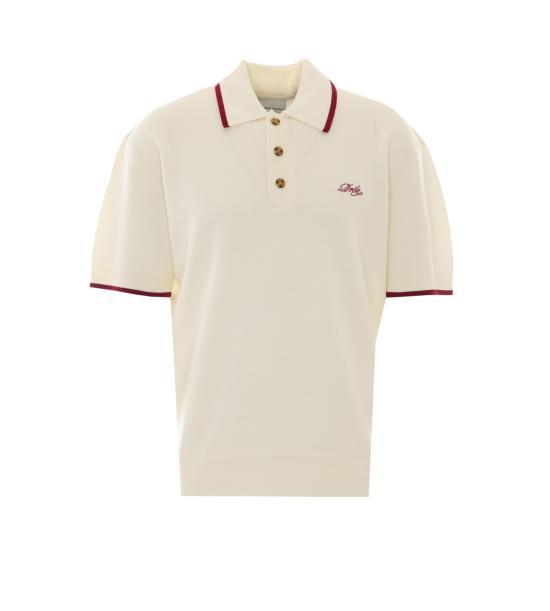26FW 드롤드무슈 폴로 티셔츠 PO194 WO007OW White