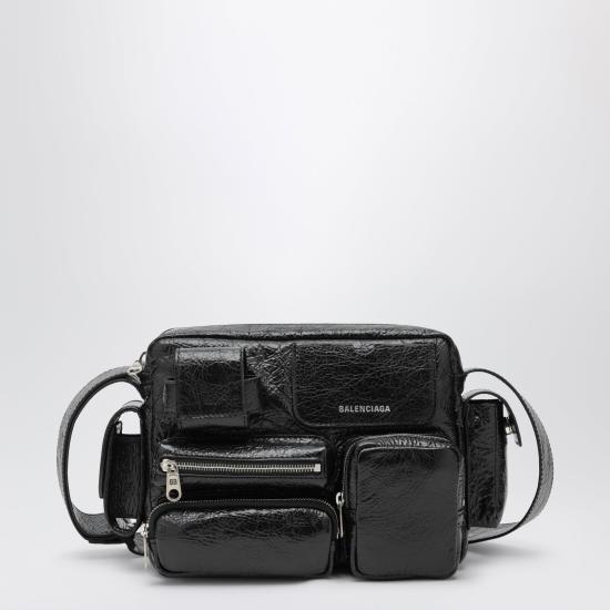 26FW 발렌시아가 수퍼비지 카메라백 A000L6210C8 Black