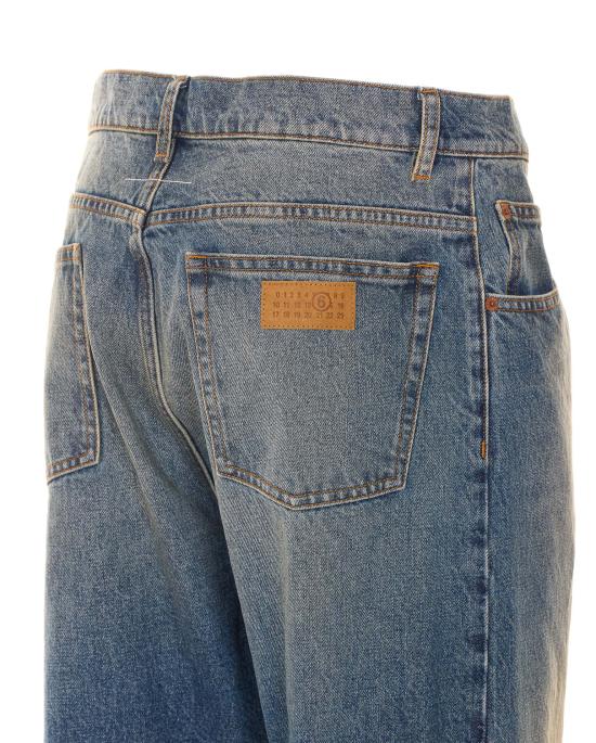 26FW MM6 메종마르지엘라 데님 팬츠 SH0LA0039 M30058965 Blue - MM6 MAISON MARGIELA