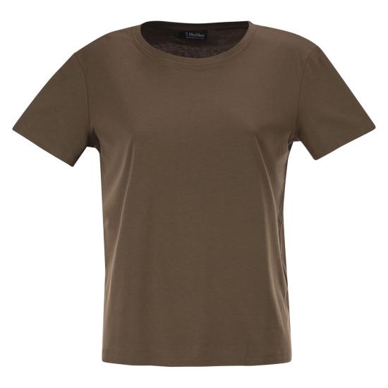 26FW 에스막스마라 폴로 티셔츠 2629976011600 BROWN