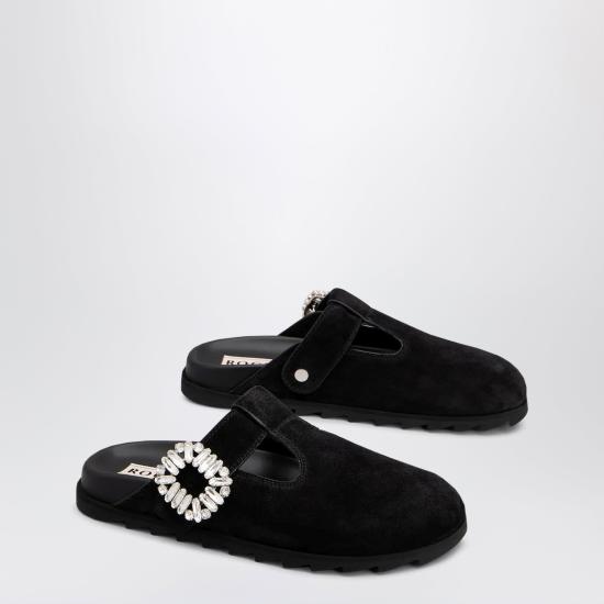 26FW 로저비비에 뮬/슬리퍼 RVW62542100HG0 Black - ROGER VIVIER
