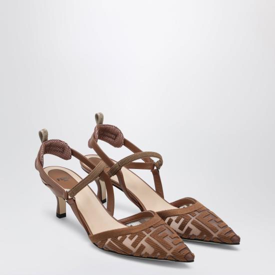 26FW 펜디 힐/펌프스 8J8558AY0M Brown - FENDI