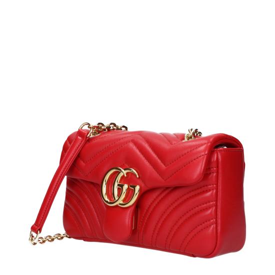  구찌 GG 마몽 스몰 마틀라세 숄더백 837280AAGII6406 - GUCCI
