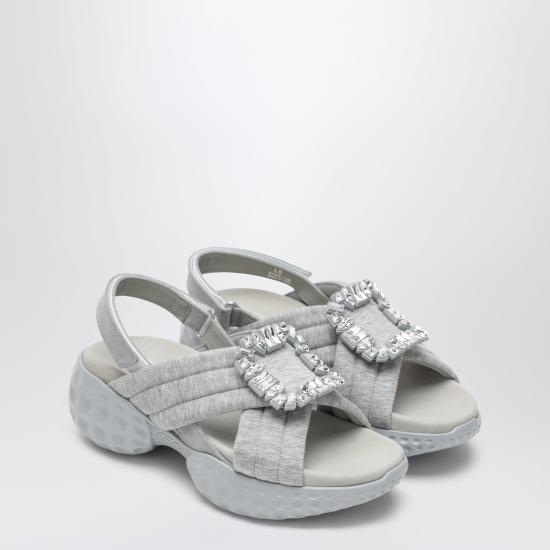 26FW 로저비비에 샌들 RVW66733560VLR Grey - ROGER VIVIER