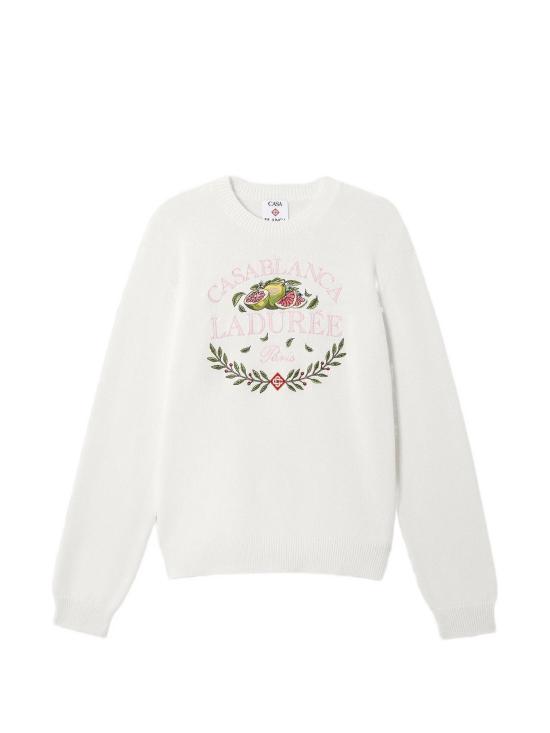 26FW 카사블랑카 스웨터 UPF26KW144201EX LADUREE