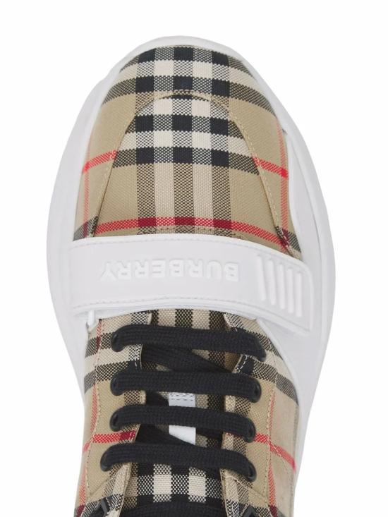 26FW 버버리 빈티지 체크 벨크로 스니커즈 8050509131833 A7028 ARCBEIPCHK - BURBERRY