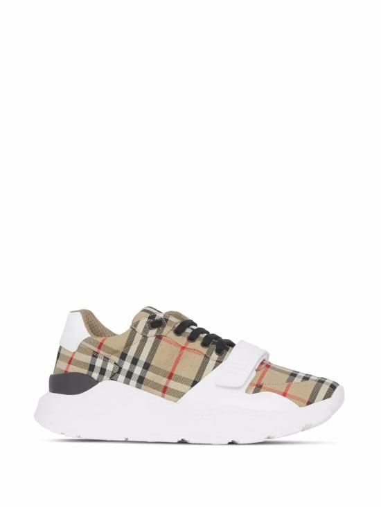 26FW 버버리 빈티지 체크 벨크로 스니커즈 8050509131833 A7028 ARCBEIPCHK - BURBERRY