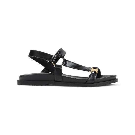 26FW 셀린느 카프스킨 트리옹프 모드 샌들 362225042C 38NO BLACK