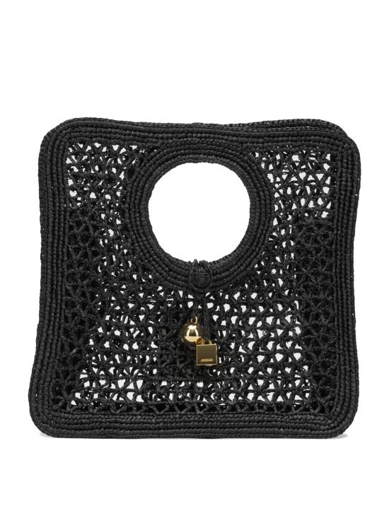 26SS 자크뮈스 스피아자 스몰 스퀘어 BAW00421AW00513 BLACK