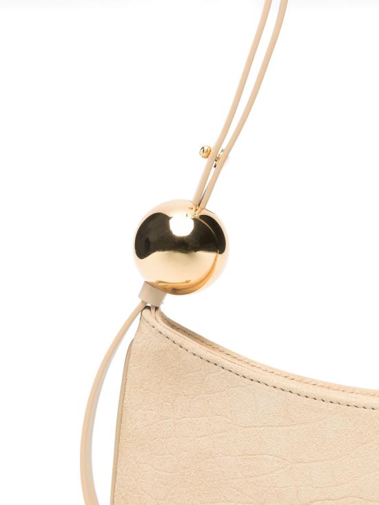 26SS 자크뮈스 르 비주 펄 베디드 숄더백 BAW00057AC07A17 BEIGE - JACQUEMUS