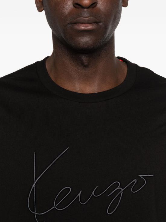26FW 겐조 반팔 티셔츠 FG65TS2864SG BLACK - KENZO